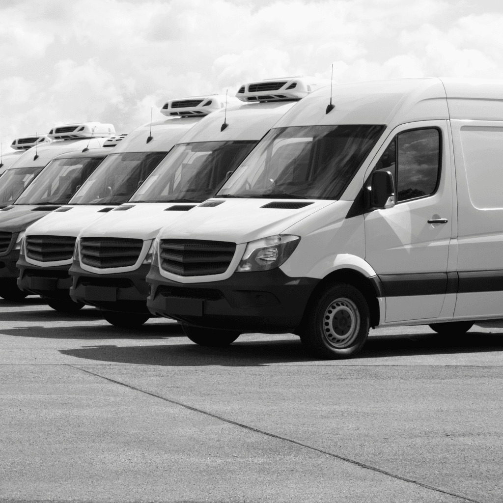 Drivers with transport vehicles