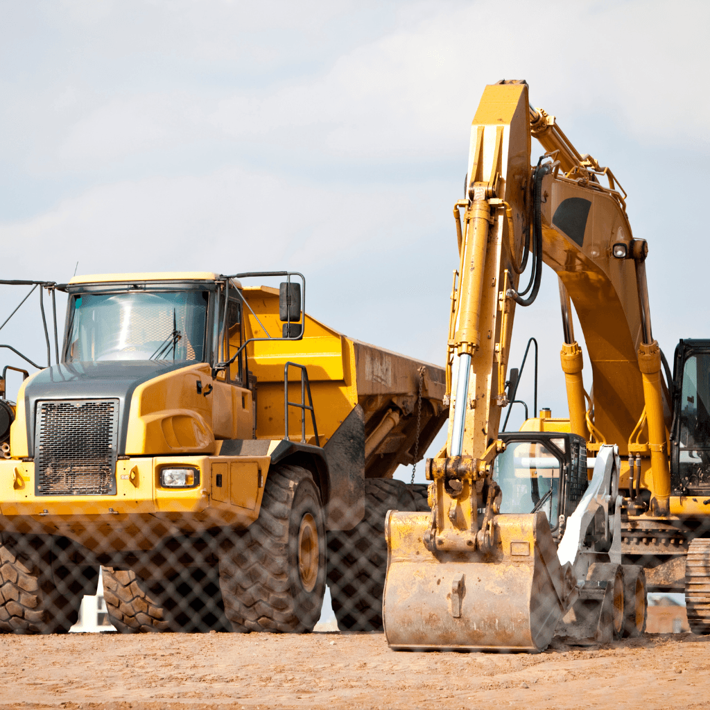 Heavy equipment and heavy machinery