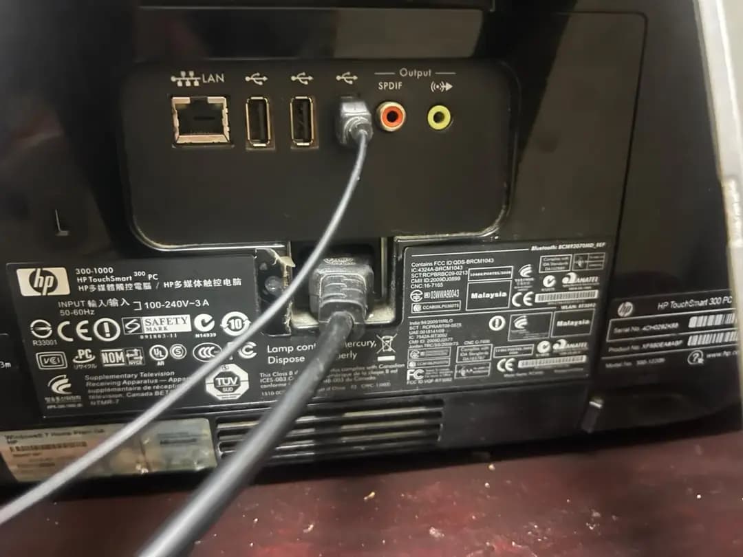 Pc HP touchsmart - 3